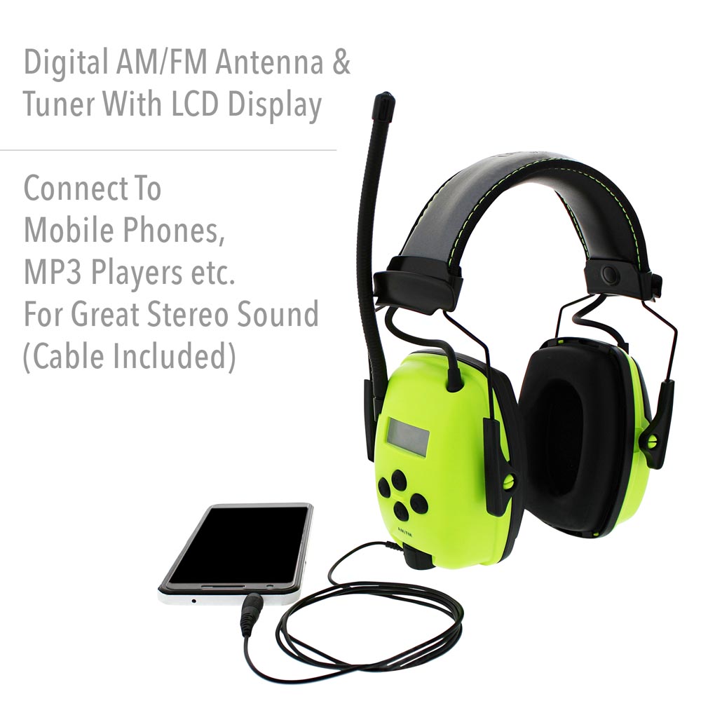 Howard Leight by Honeywell Sync Hi-Visibility Digital AM/FM Radio Earmuff - Image 3