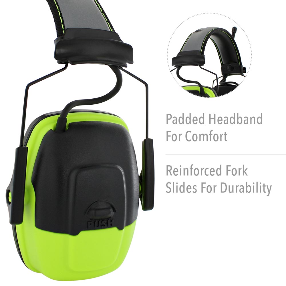 Howard Leight by Honeywell Sync Hi-Visibility Digital AM/FM Radio Earmuff - Image 7