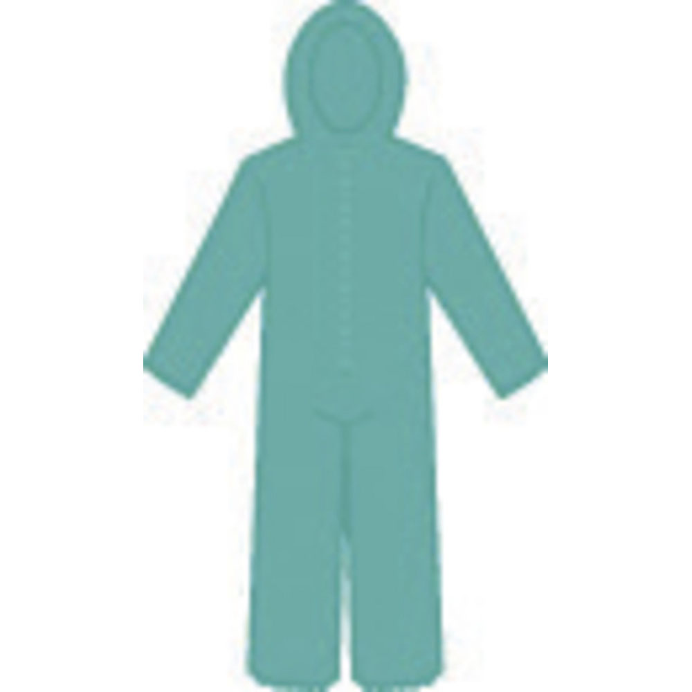 Honeywell North Gen FR Coverall, Green, Large - 25596/L - Image 4