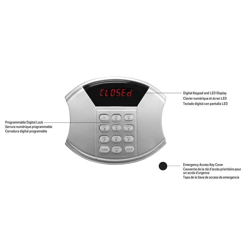 Honeywell 5103 Steel Security Safe-Digital Lock (.84 cu ft.) - Image 4