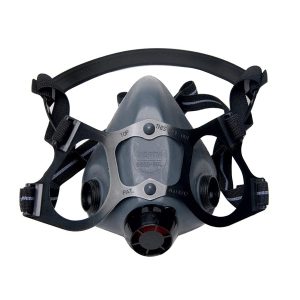 Honeywell North 550030S Half Mask Respirator with Dual Cartridge Connectors for N Series Filters, Small