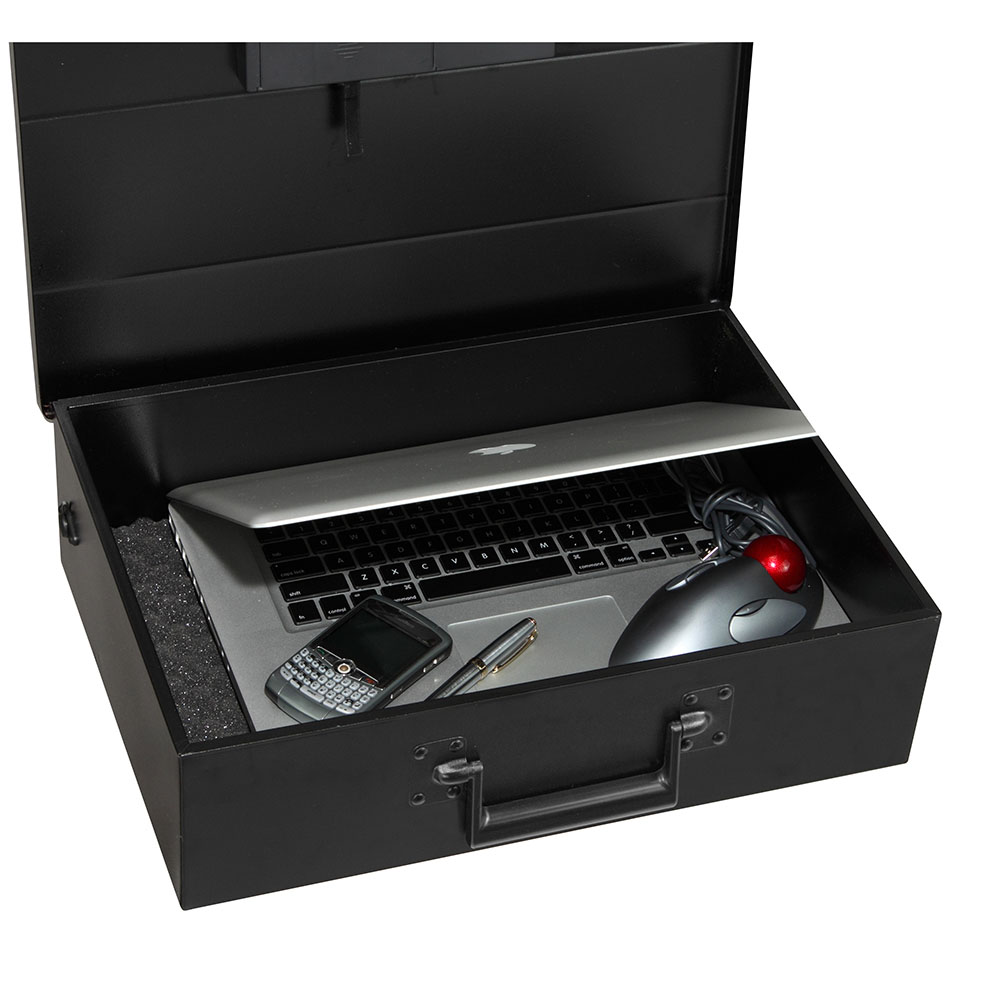 Honeywell 6110 Digital Steel Laptop Security Box with Secure Cable Tether (.48 cu ft.) - Image 5