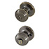 Honeywell Classic Privacy Door Knob, Satin Nickel, 8101302 - Image 7