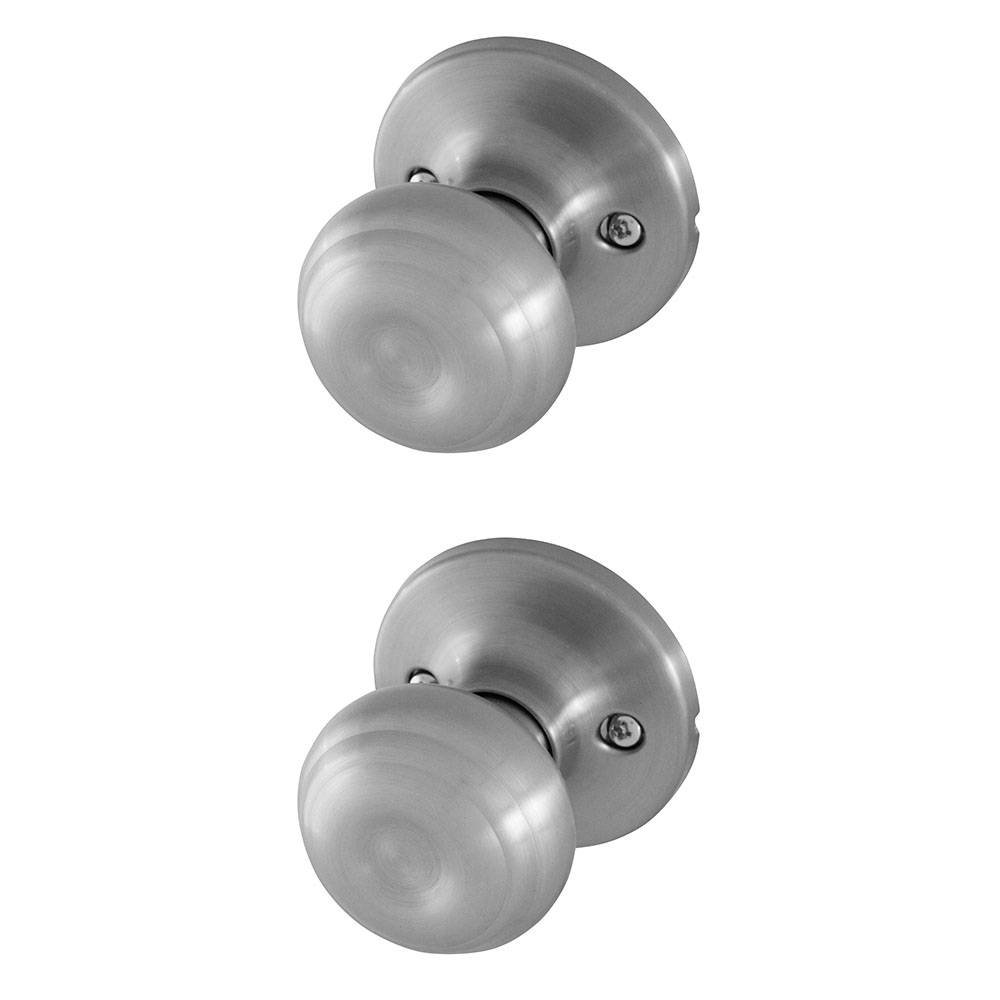 Honeywell Classic Passage Door Knob, Satin Nickel, 8101303