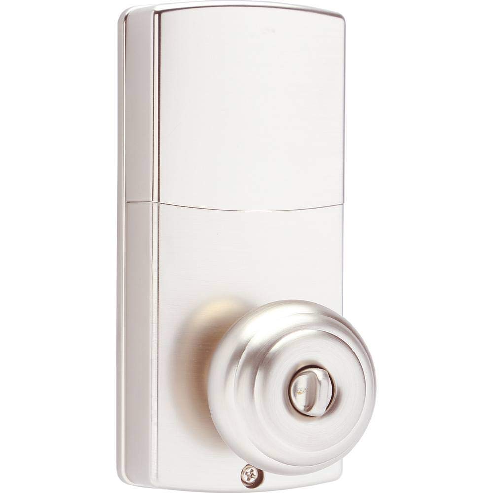 Honeywell Bluetooth Enabled Digital Door Knob Lock With Keypad, Satin Nickel, 8832301S - Image 2