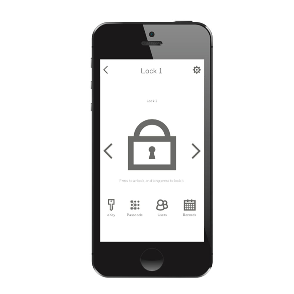 Honeywell Bluetooth Enabled Digital Door Knob Lock With Keypad, Satin Nickel, 8832301S - Image 5