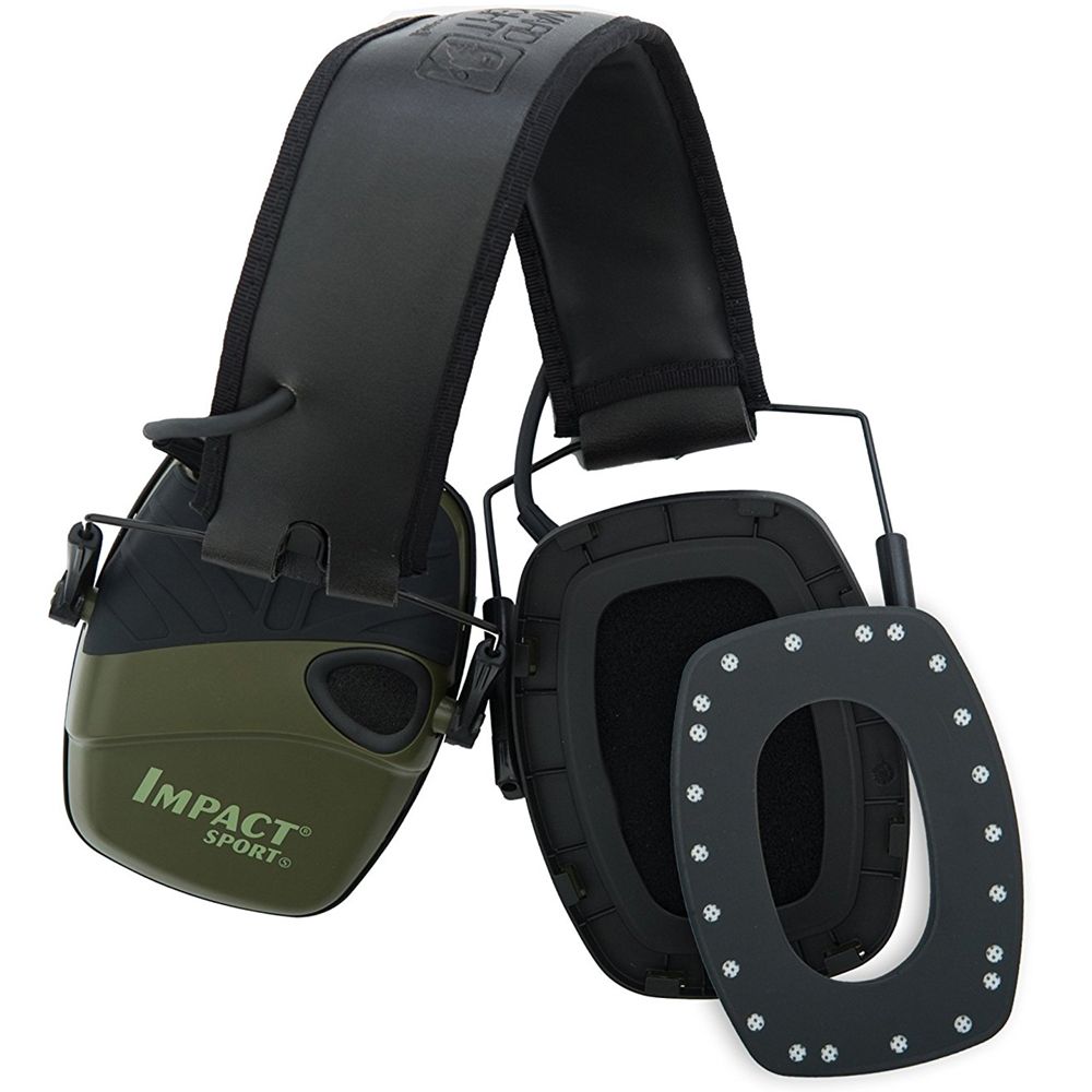 Howard Leight by Honeywell Impact Sport Sound Amplification Electronic Shooting Earmuff, Hunter Green - R-01526 - Image 6
