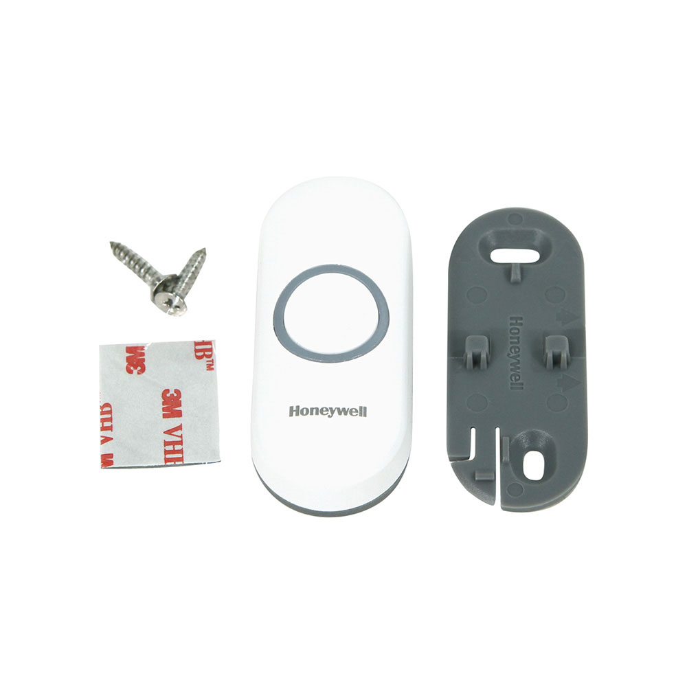 Honeywell Home 3 Series Portable Wireless Doorbell with Strobe Light and Push Button - RDWL313A - Image 4