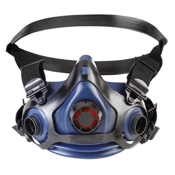 Honeywell RU8800 Triple Flange Silicone Half Mask Respirator - Image 2