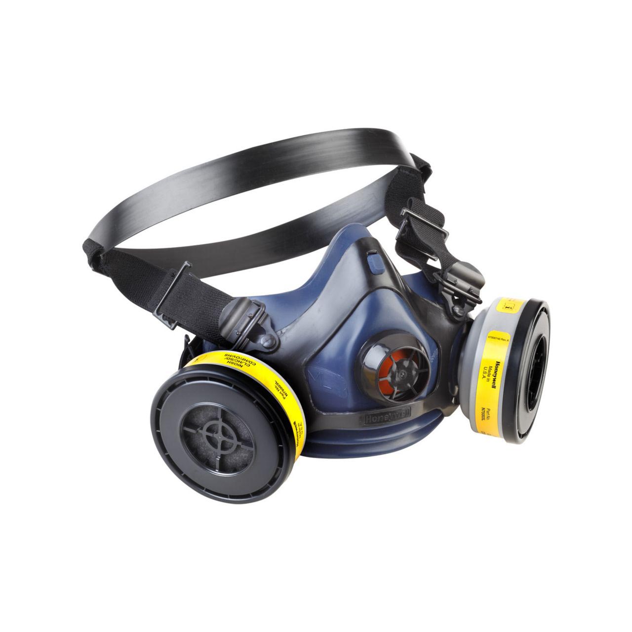 Honeywell RU8800 Triple Flange Silicone Half Mask Respirator - Image 3