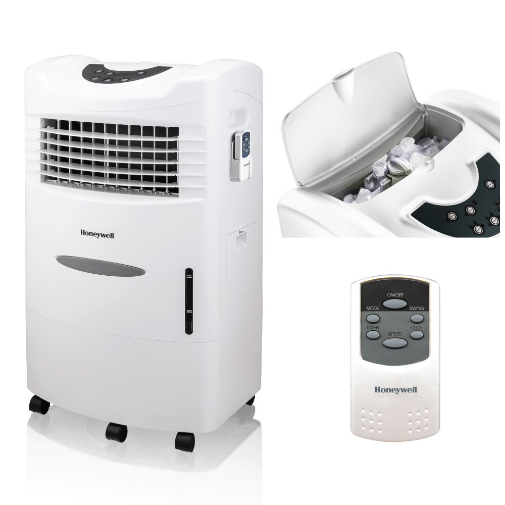 Honeywell CL201AEW Evaporative Air Cooler with Remote Control, 470 CFM - 5.3 Gallon Tank, White - Image 5