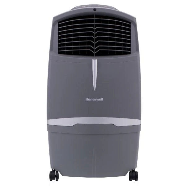 Honeywell CO30XE Indoor/Outdoor Evaporative Air Cooler, 525 CFM - 7.9 Gallon Tank, Gray