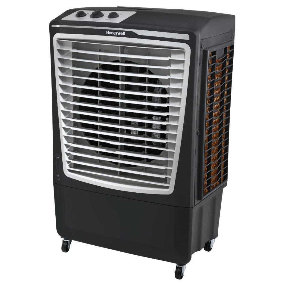 Honeywell CO610PMG Outdoor Weatherproof Evaporative Air Cooler, 2669 CFM for Large Spaces - 14 Gallon Tank, Gray - Image 2