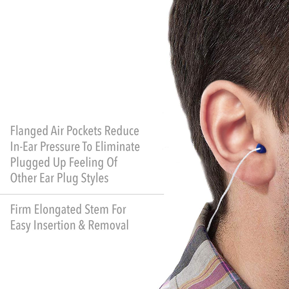 Honeywell Howard Leight AIRSoft Tapered TPE Corded Earplugs, 1000 Pairs - Image 4