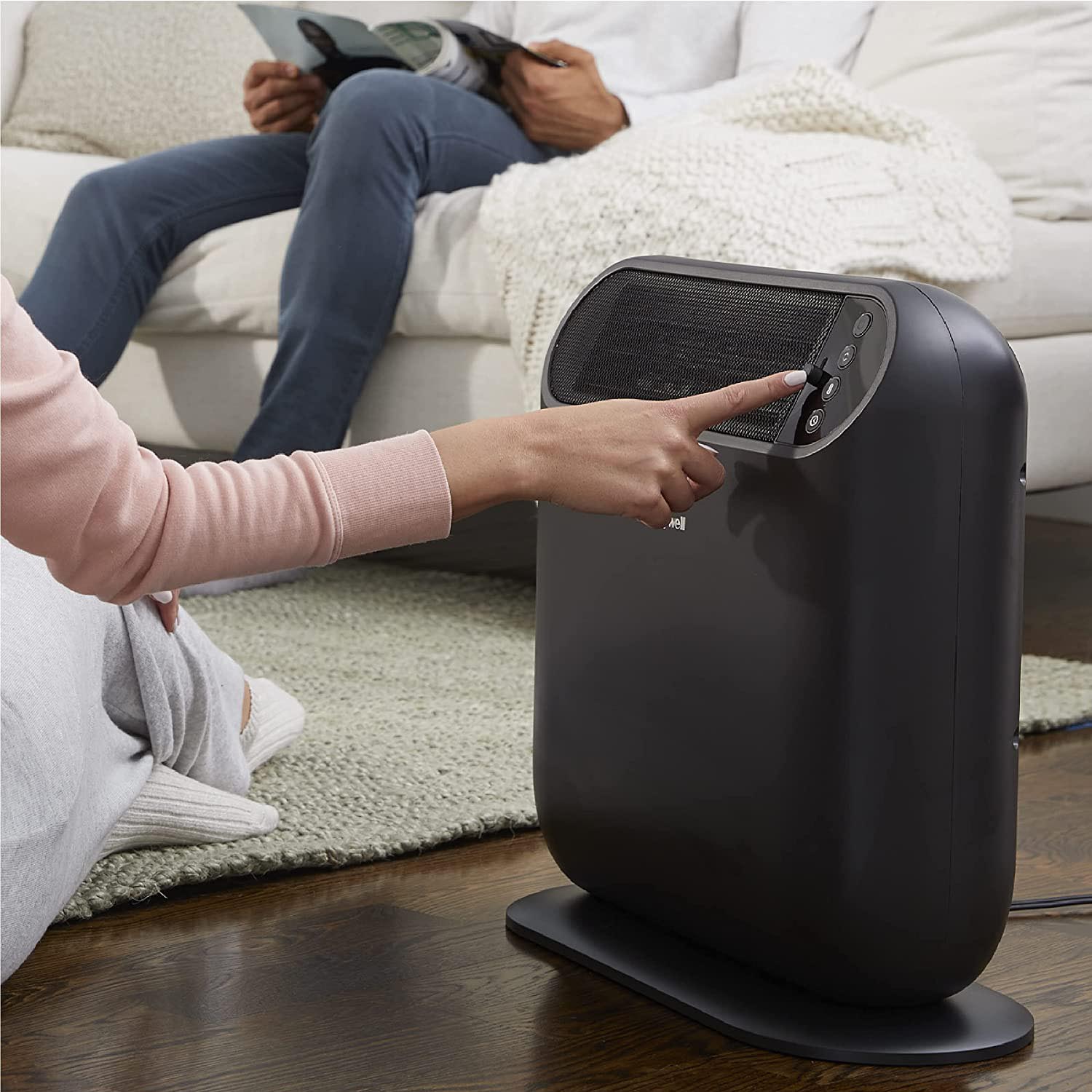 Honeywell ThermaWave 6 Ceramic Heater With Programmable Thermostat - Black, HCE870B - Image 5