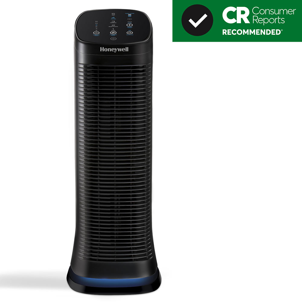 Honeywell Air Genius 5 Tower Air Purifier with Permanent Washable Filter - HFD323 - Image 2