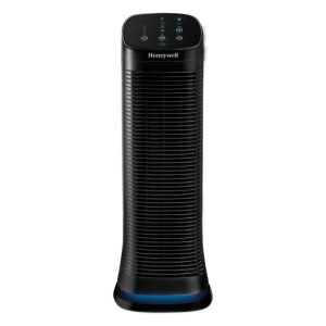 Honeywell Air Genius 5 Oscillating Tower Air Purifier and Odor Reducer - Black, HFD320