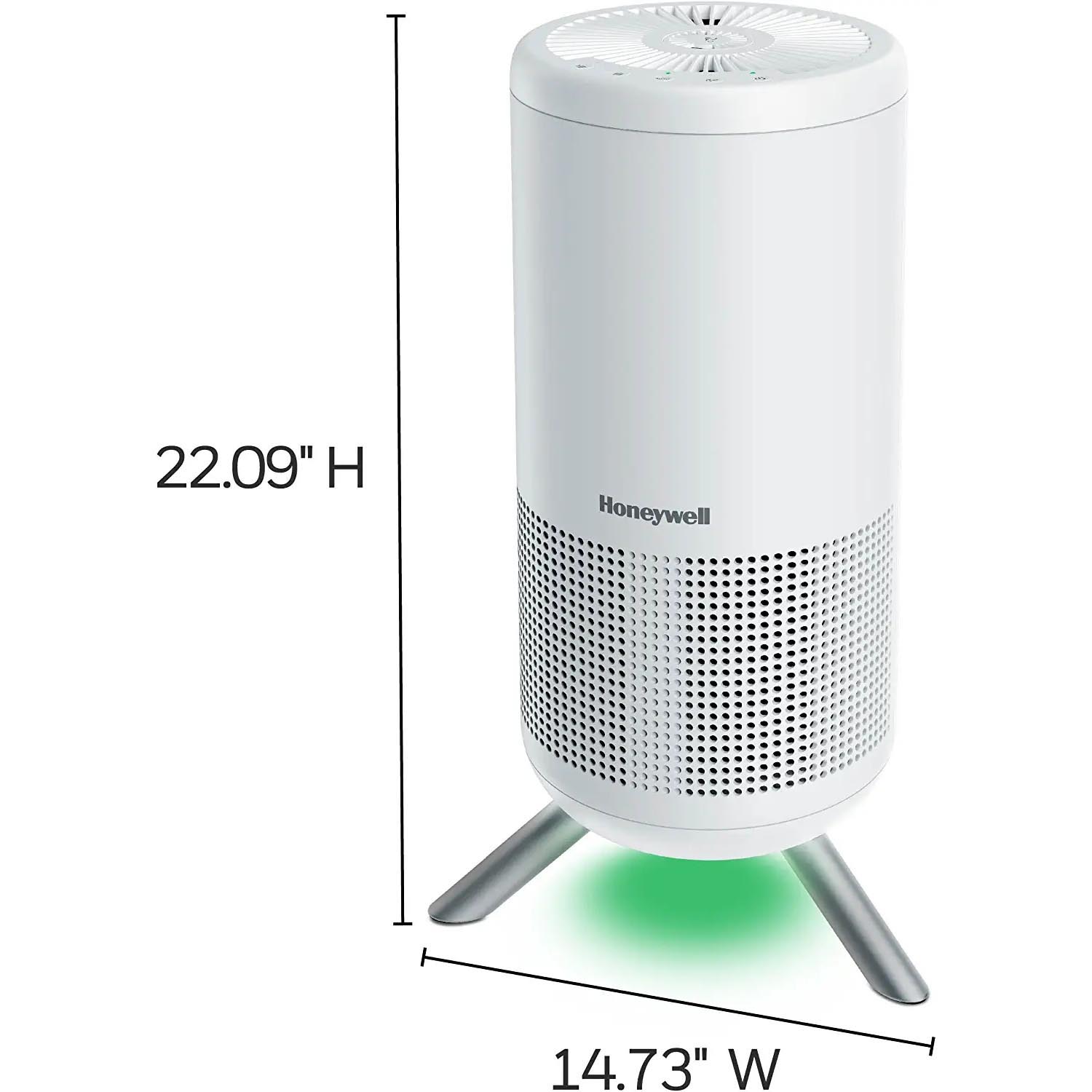 Honeywell Designer Series Ultra Quiet HEPA Tower Air Purifier - White, HPA830W - Image 7