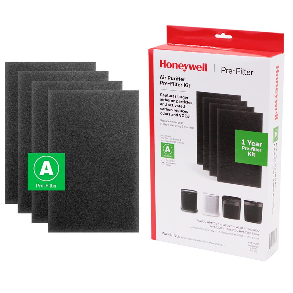 Honeywell HRF-A200 Pre-Cut Carbon Pre-Filter For HPA200 Series Air Purifiers - 4 Pack (Filter A) - Image 3