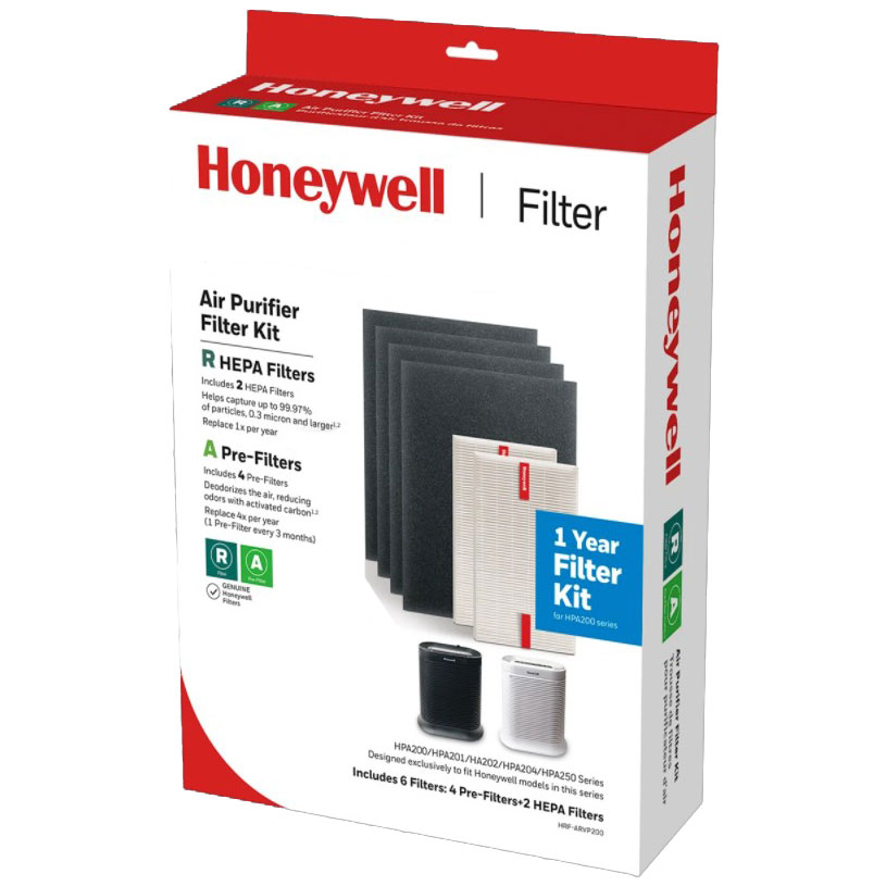 Honeywell HRF-ARVP200 HEPA Filter And Pre-Filter Combo Pack For HPA200 Series Air Purifiers (Filters A/R) - Image 2