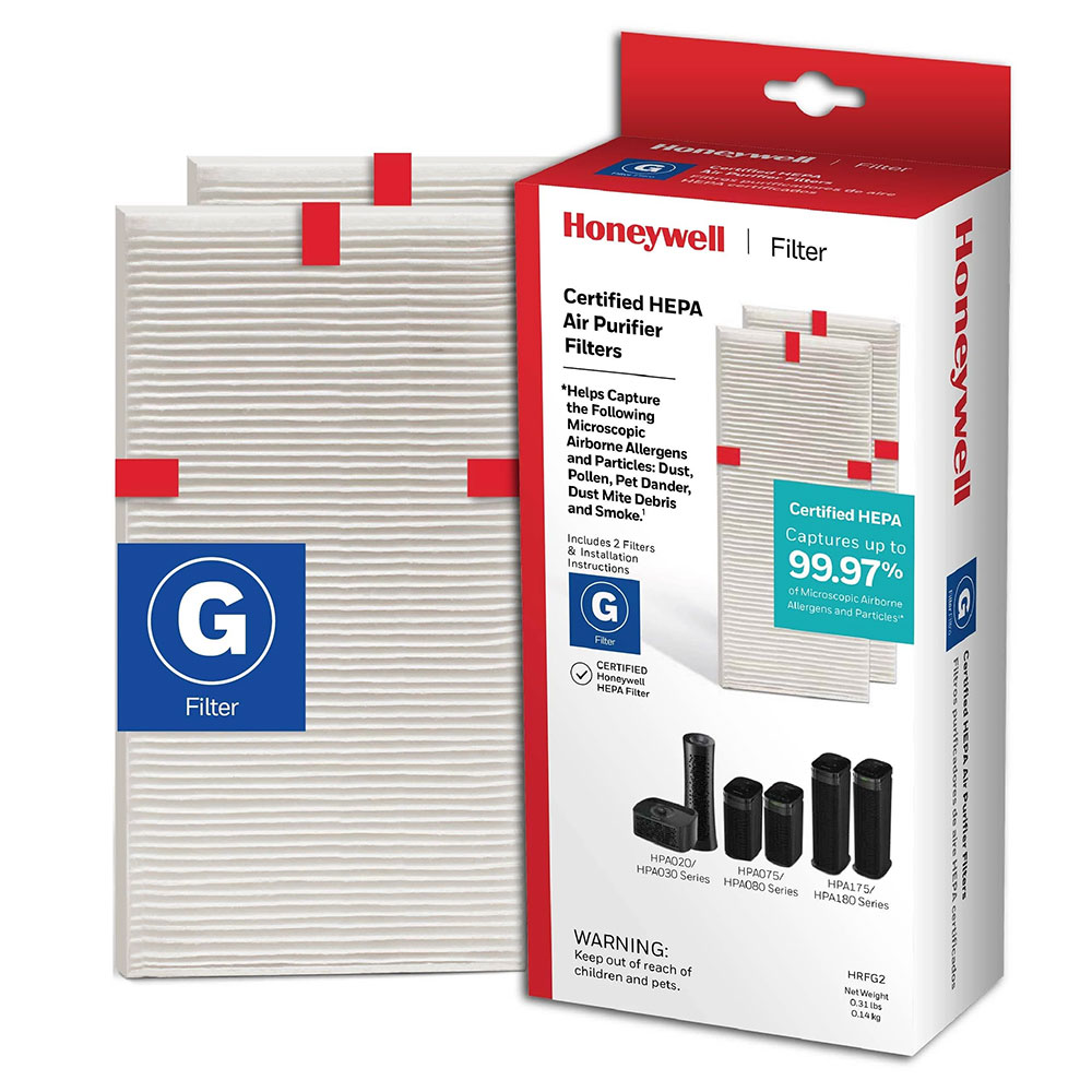 Honeywell Replacement Filter G True HEPA Air Purifier Filters - 2 Pack, HRF-G2 - Image 3