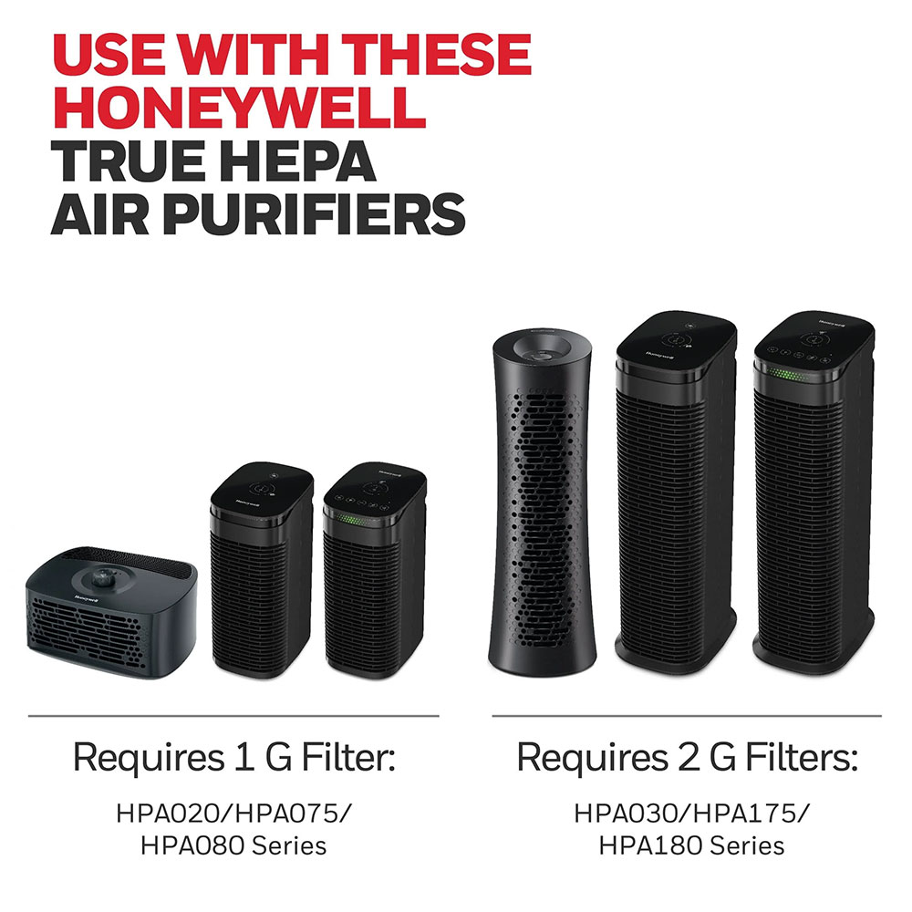 Honeywell Replacement Filter G True HEPA Air Purifier Filters - 2 Pack, HRF-G2 - Image 4