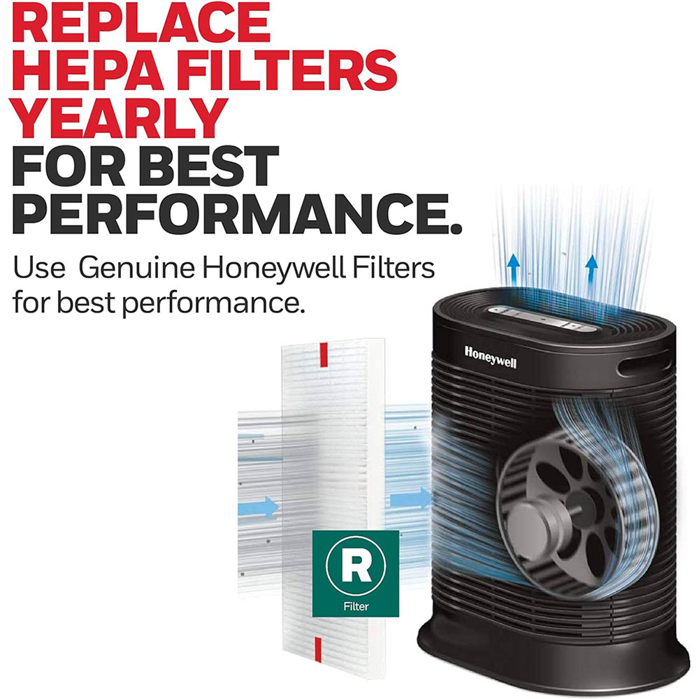 Honeywell HEPA Air Purifier Filter R - 2 Pack of Replacement Filters, HRF-R2 - Image 4