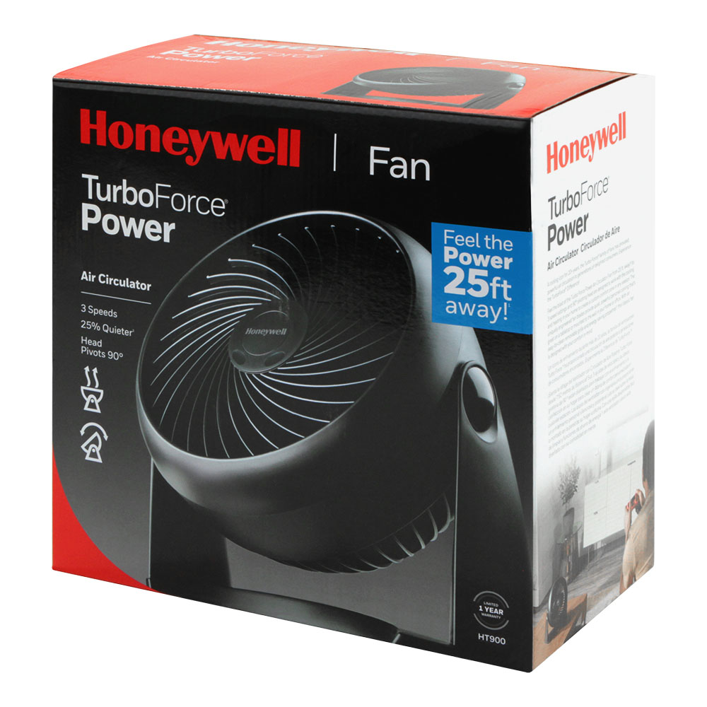 Honeywell TurboForce Power Fan and Air Circulator - Black, HT-900 - Image 2
