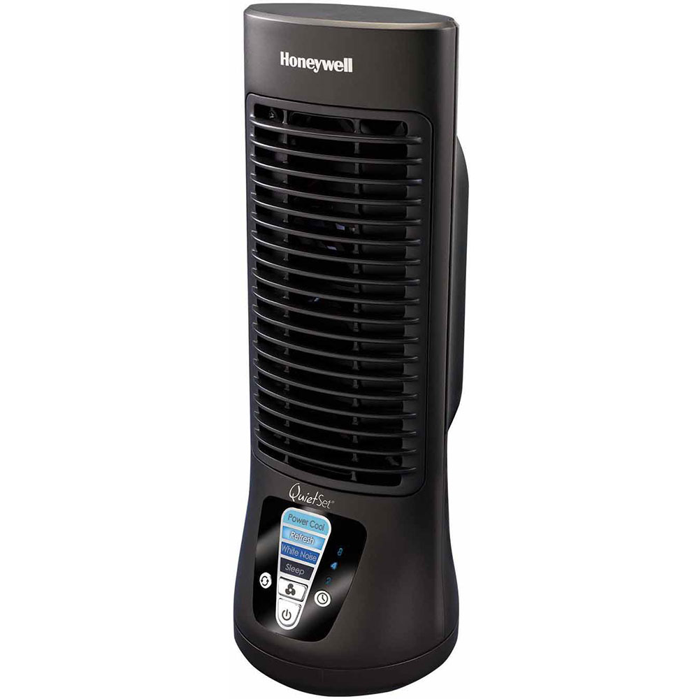 Honeywell Quiet Set Mini Tower Table Fan, HTF210B