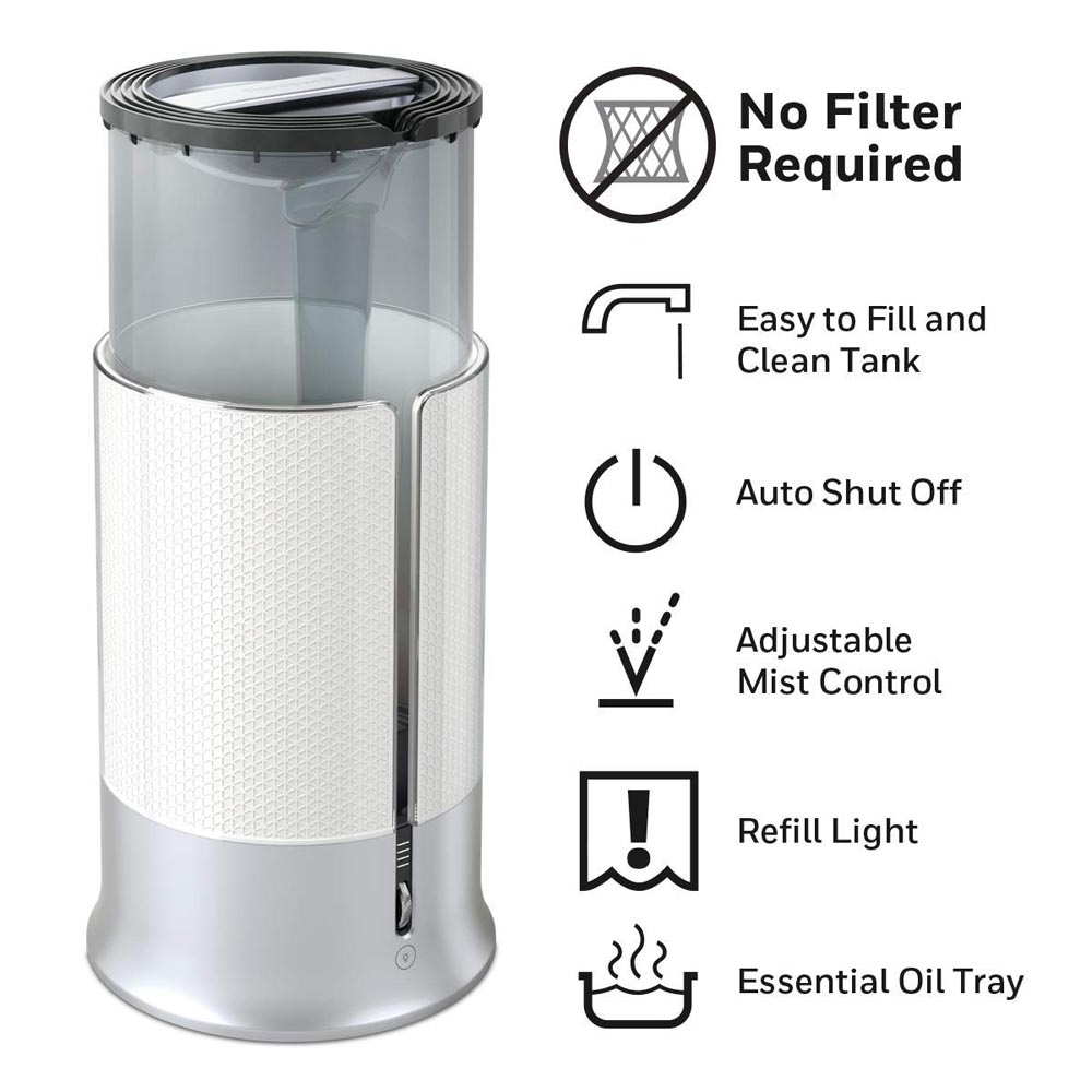 Honeywell Designer Series Cool Mist Humidifier - White, HUL430W - Image 5
