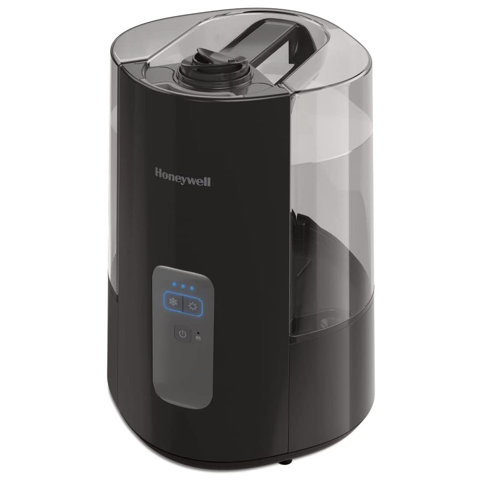 Honeywell Dual Comfort Cool + Warm Mist Humidifier - Black, HWC775B