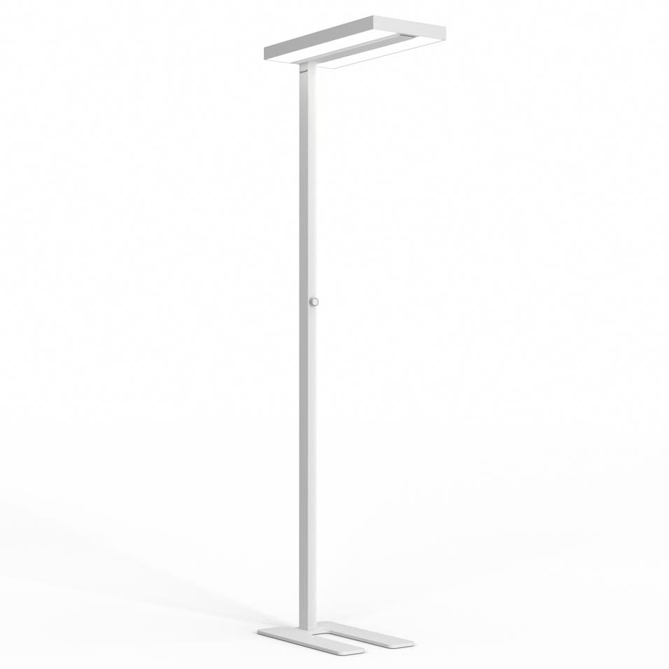 Honeywell Modern LED Floor Lamp, Sunturalux Eye-Care Tall Standing Light, 16000LM 4000K Natural Daylight - 02E-Max