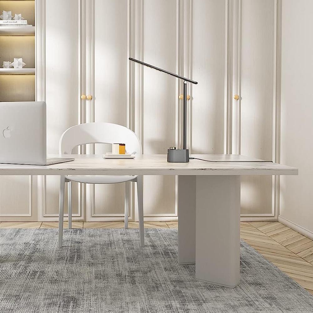 Honeywell Foldable Modern Office Table Lamp with USB A+C Charging Port and Eye Protection, Gray - HWT-H01G - Image 6