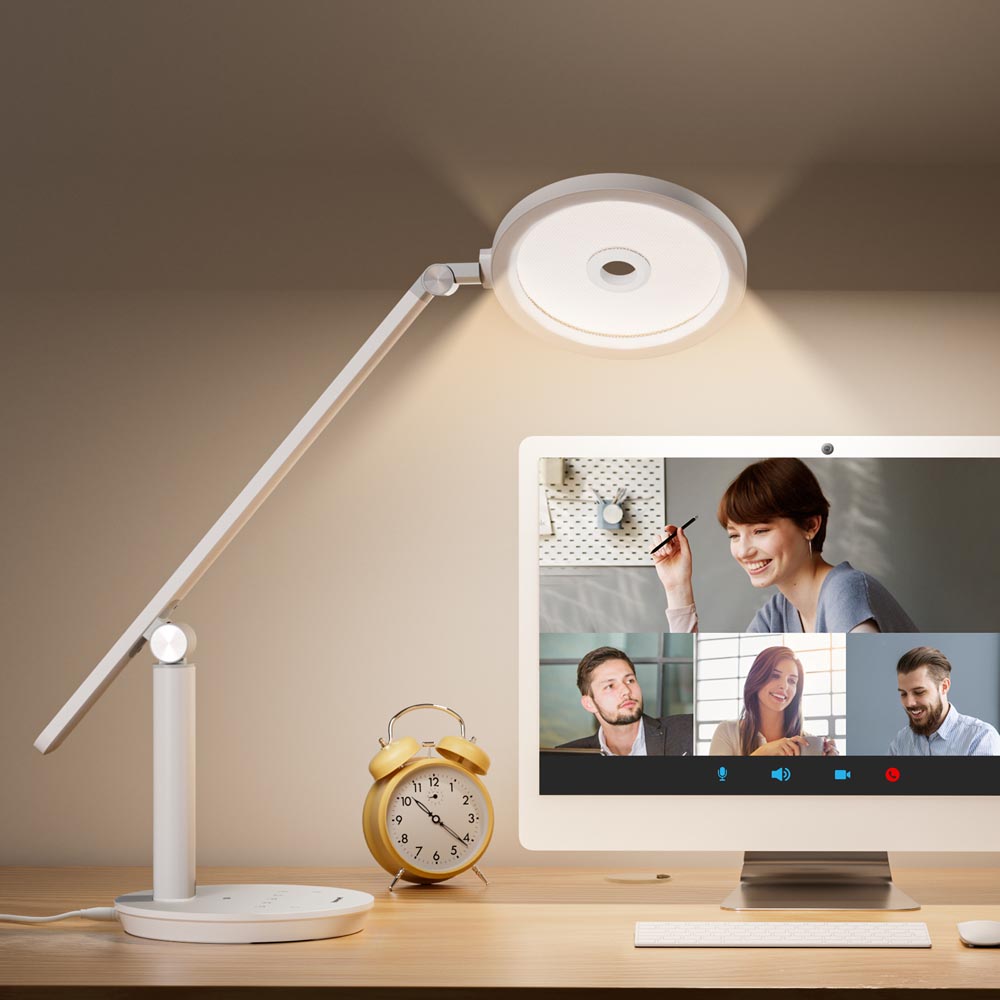 Honeywell H6 Desk Lamp with Touch Controls, White - Image 2