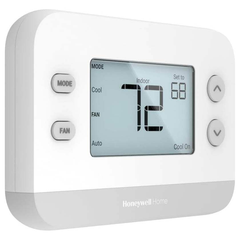 Honeywell Home X1N Non-Programmable Thermostat for Heating and Cooling Systems - Image 2