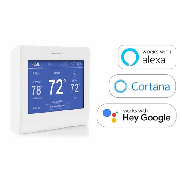 Honeywell Home RTH9585WF Wi-Fi Smart Color 7 Day Programmable Thermostat - Image 2