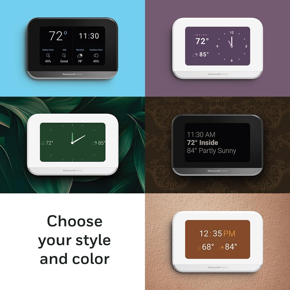Honeywell Home X7S Smart Thermostat with Advanced Occupancy Sensing and Humidity Control, Black - X7SMC4B - Image 6