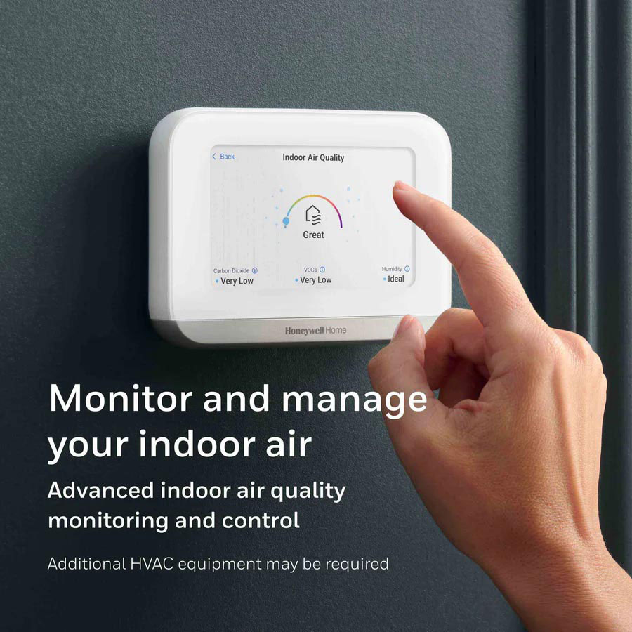 Honeywell Home X7S Smart Thermostat with Advanced Occupancy Sensing and Humidity Control, White - X7SMC4B - Image 6