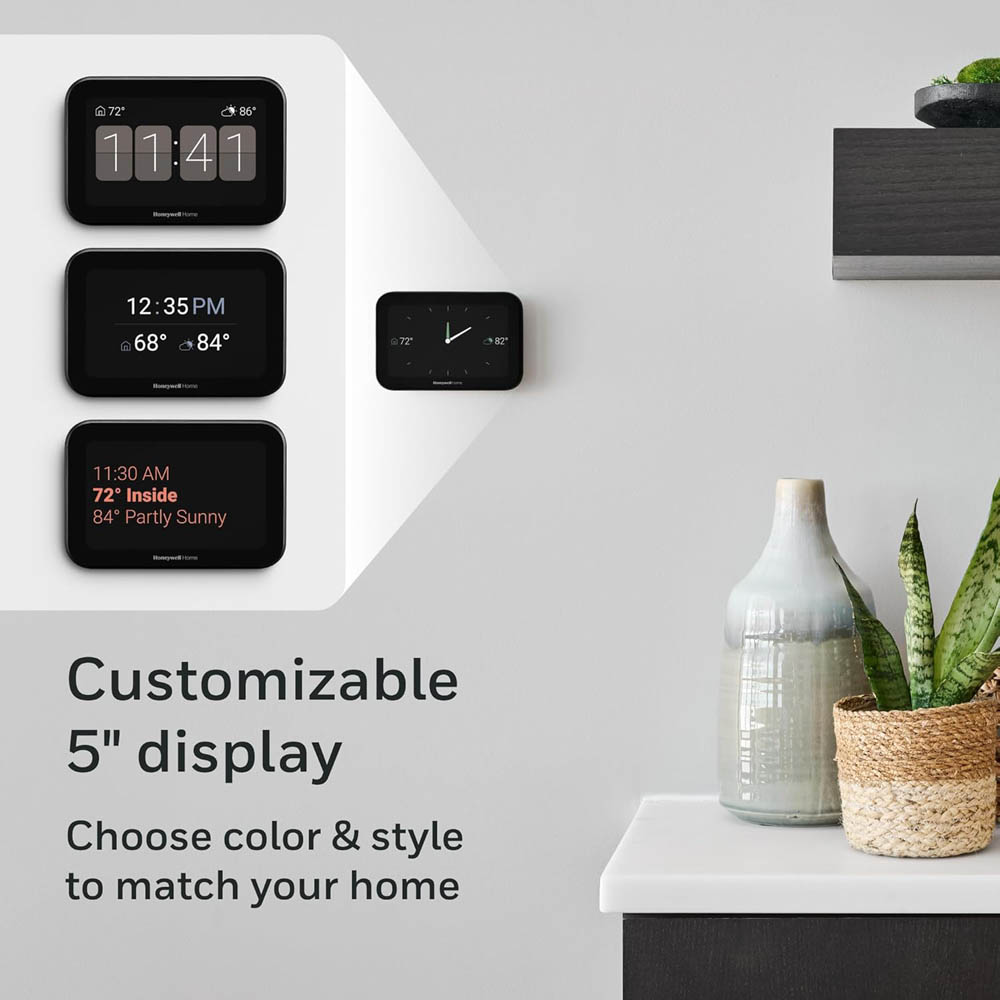 Honeywell Home X8S Smart Thermostat with Wireless Room Sensor, Black - X8VWF10B - Image 5