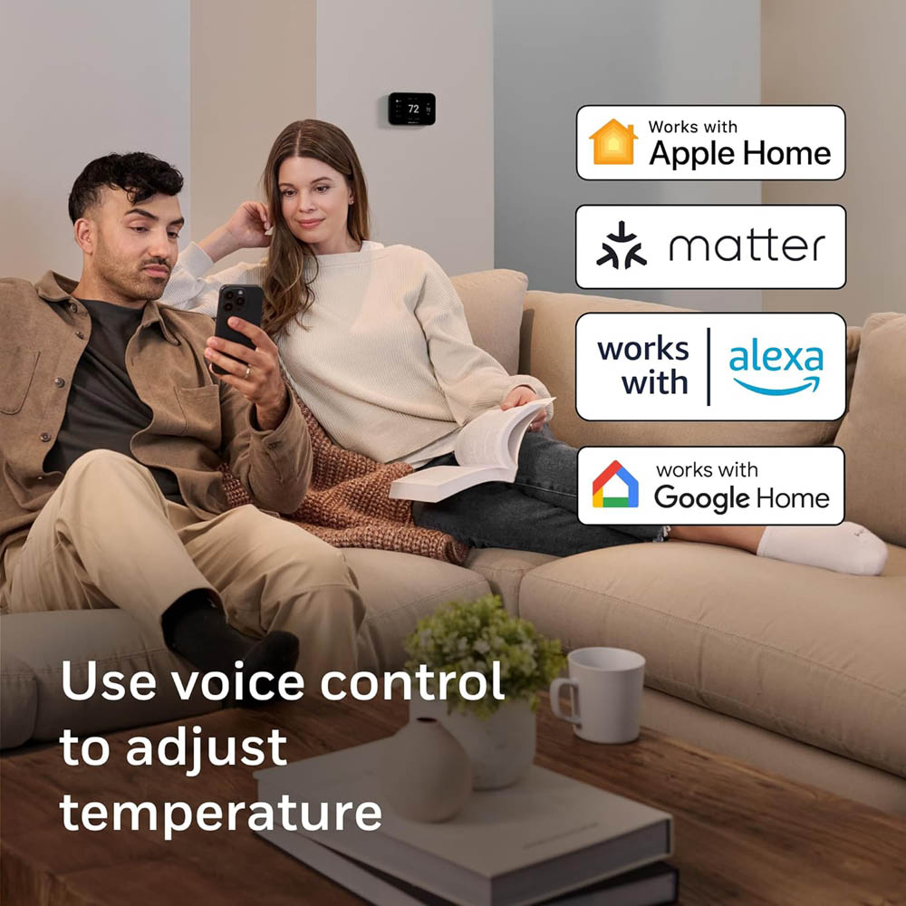 Honeywell Home X8S Smart Thermostat with Wireless Room Sensor, Black - X8VWF10B - Image 8